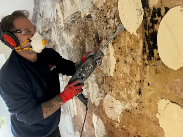 Penetrating damp in Ripley